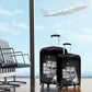African America Heroes Malcolm X Luggage Cover By Any Means Necessary - African Pride