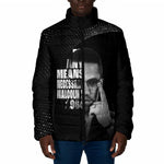 Malcolm X El-Hajj Malik El-Shabazz Padded Jacket By Any Means Necessary