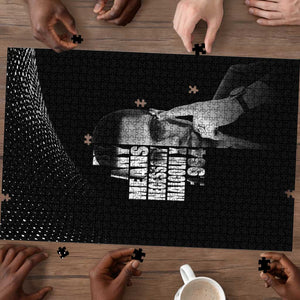 Malcolm X El-Hajj Malik El-Shabazz Puzzle By Any Means Necessary