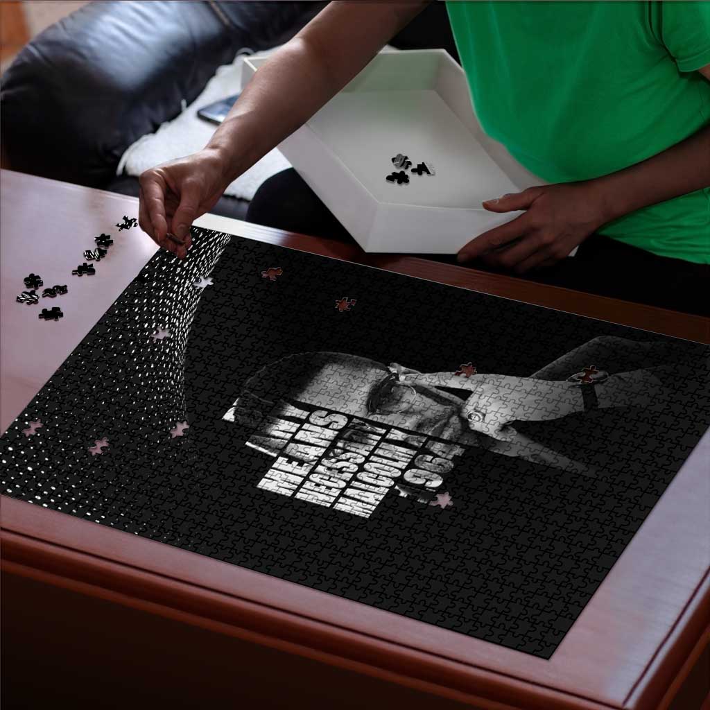 Malcolm X El-Hajj Malik El-Shabazz Puzzle By Any Means Necessary