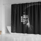 African America Heroes Malcolm X Shower Curtain By Any Means Necessary - African Pride