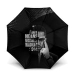 Malcolm X El-Hajj Malik El-Shabazz Umbrella By Any Means Necessary