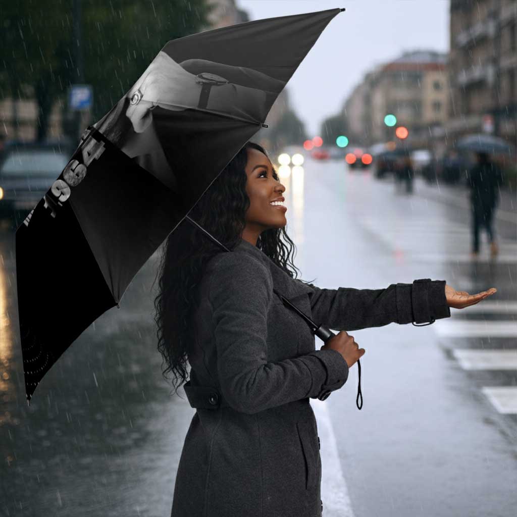 Malcolm X El-Hajj Malik El-Shabazz Umbrella By Any Means Necessary