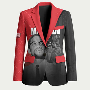 African America Heroes Blazer Malcolm X Speaks