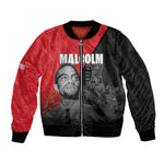 Malcolm X Speaks Bomber Jacket Legacy of the Civil Rights Leaders - African Pride