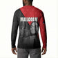 African America Heroes Button Sweatshirt Malcolm X Speaks
