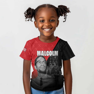 Malcolm X Speaks Kid T shirt Legacy of the Civil Rights Leaders LT15