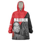 Malcolm X Speaks Kid Wearable Blanket Hoodie Legacy of the Civil Rights Leaders - African Pride