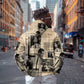 Malcolm X Vintage Newspaper Print Style Hoodie - African Pride