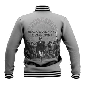Black Women of World War II Baseball Jacket 6888th Central Postal Directory Battalion