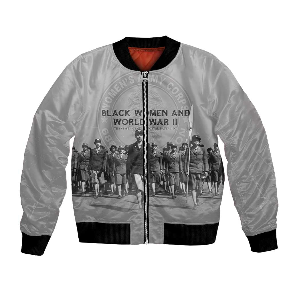 Black Women of World War II Bomber Jacket 6888th Central Postal Directory Battalion