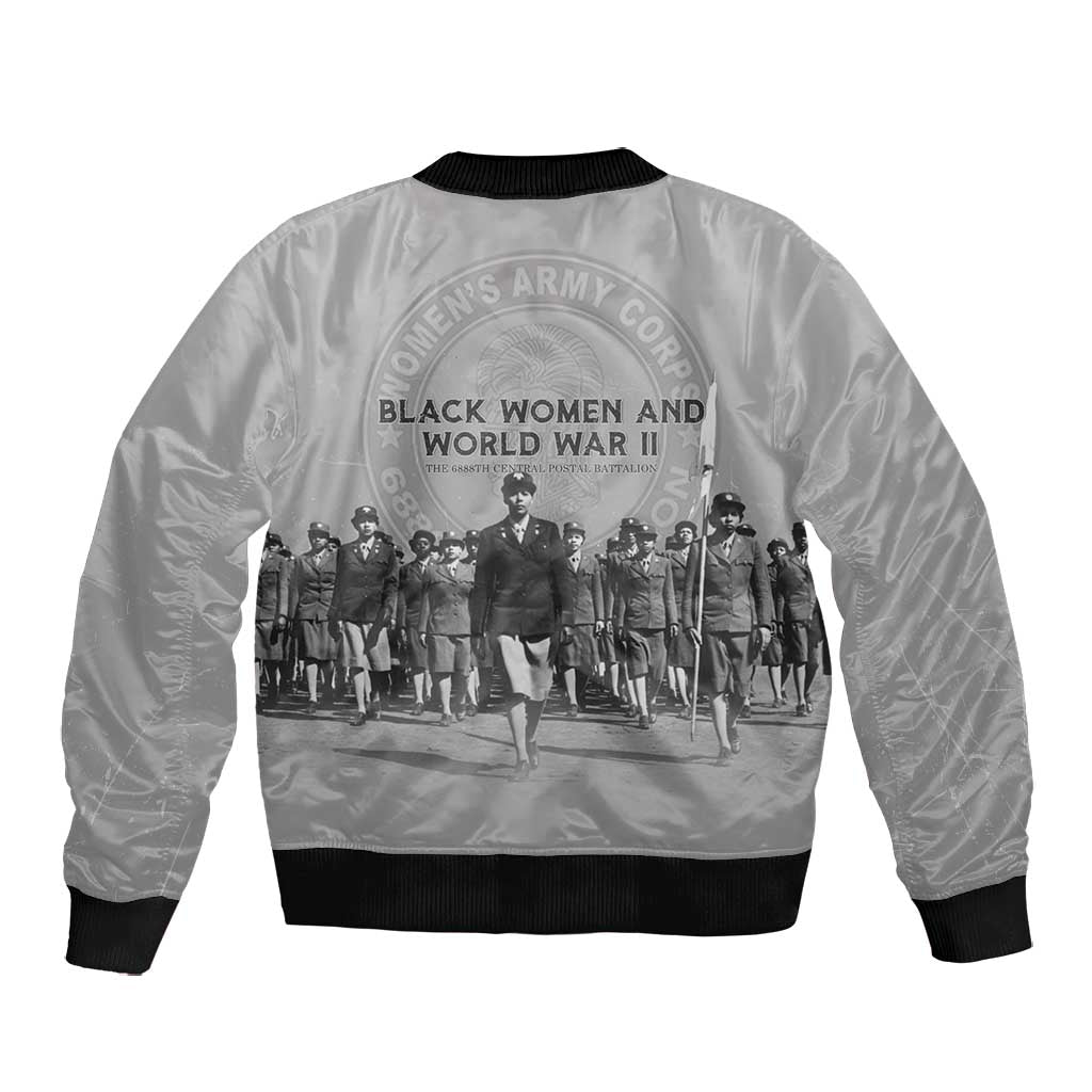 Black Women of World War II Bomber Jacket 6888th Central Postal Directory Battalion