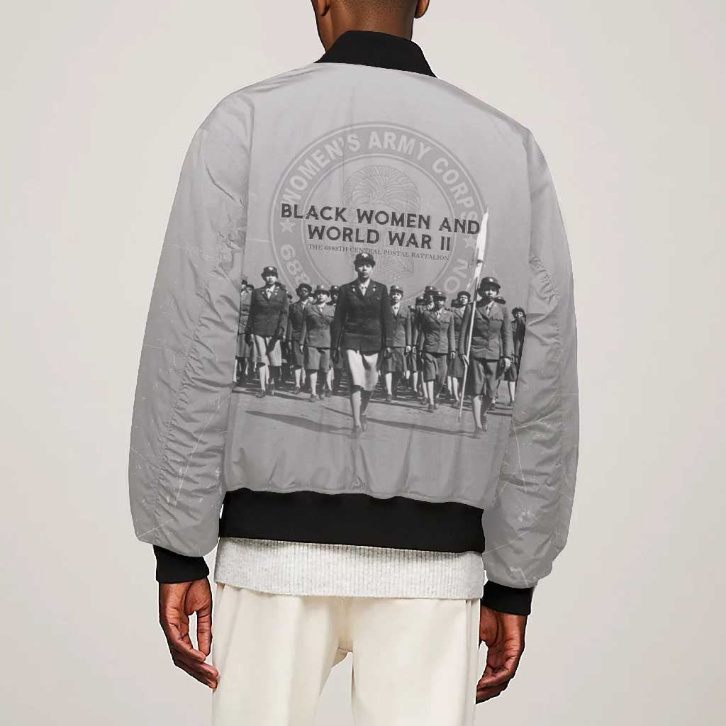 Black Women of World War II Bomber Jacket 6888th Central Postal Directory Battalion