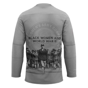 Black Women of World War II Hockey Jersey 6888th Central Postal Directory Battalion