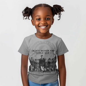 Black Women of World War II Kid T shirt 6888th Central Postal Directory Battalion
