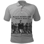Black Women of World War II Polo Shirt 6888th Central Postal Directory Battalion