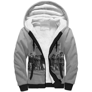 Black Women of World War II Sherpa Hoodie 6888th Central Postal Directory Battalion