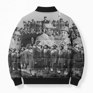 Six Triple Eight Bomber Puffer Jacket Women of the Womens Army Corps