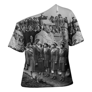 Six Triple Eight Cross Shoulder Shirt Women of the Womens Army Corps
