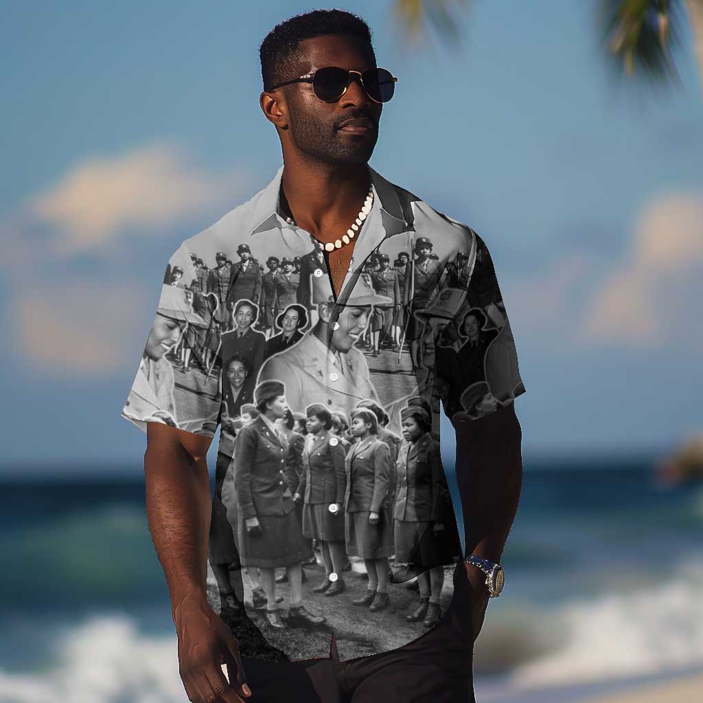 Six Triple Eight Hawaiian Shirt Women of the Womens Army Corps