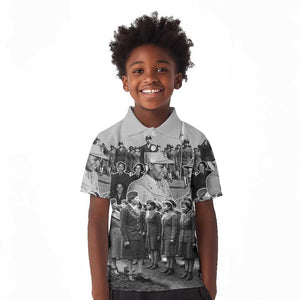 Six Triple Eight Kid Polo Shirt Women of the Womens Army Corps