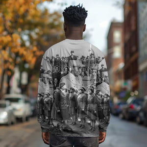 Six Triple Eight Long Sleeve Shirt Women of the Womens Army Corps