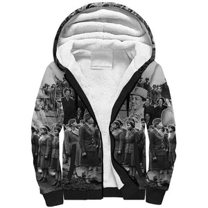 Six Triple Eight Sherpa Hoodie Women of the Womens Army Corps