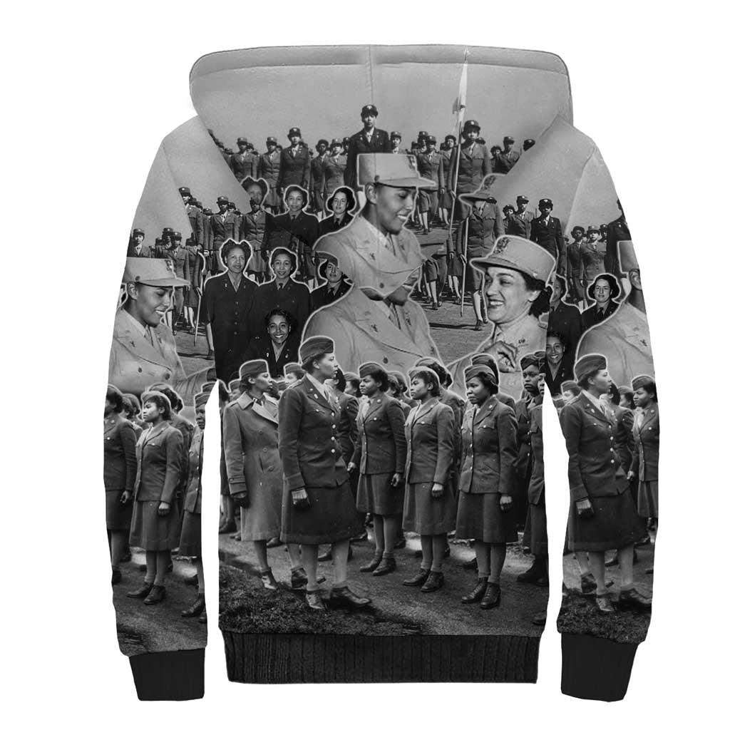 Six Triple Eight Sherpa Hoodie Women of the Womens Army Corps