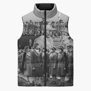 Six Triple Eight Sleeveless Puffer Jacket Women of the Womens Army Corps