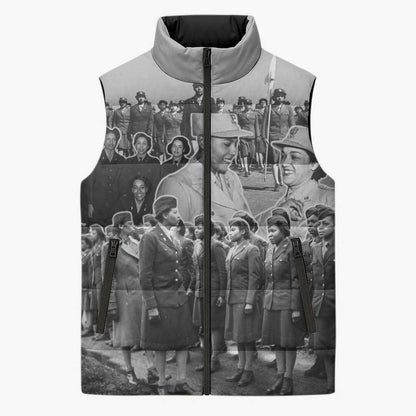 Six Triple Eight Sleeveless Puffer Jacket Women of the Womens Army Corps