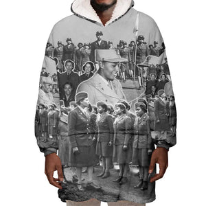 Six Triple Eight Wearable Blanket Hoodie Women of the Womens Army Corps