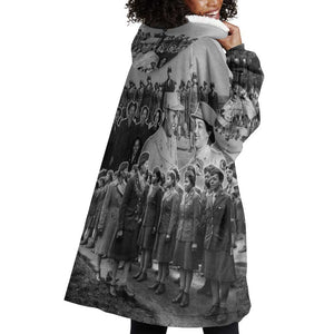 Six Triple Eight Wearable Blanket Hoodie Women of the Womens Army Corps