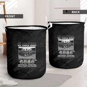 6888th Central Postal Directory Battalion Laundry Basket Six Triple Eight