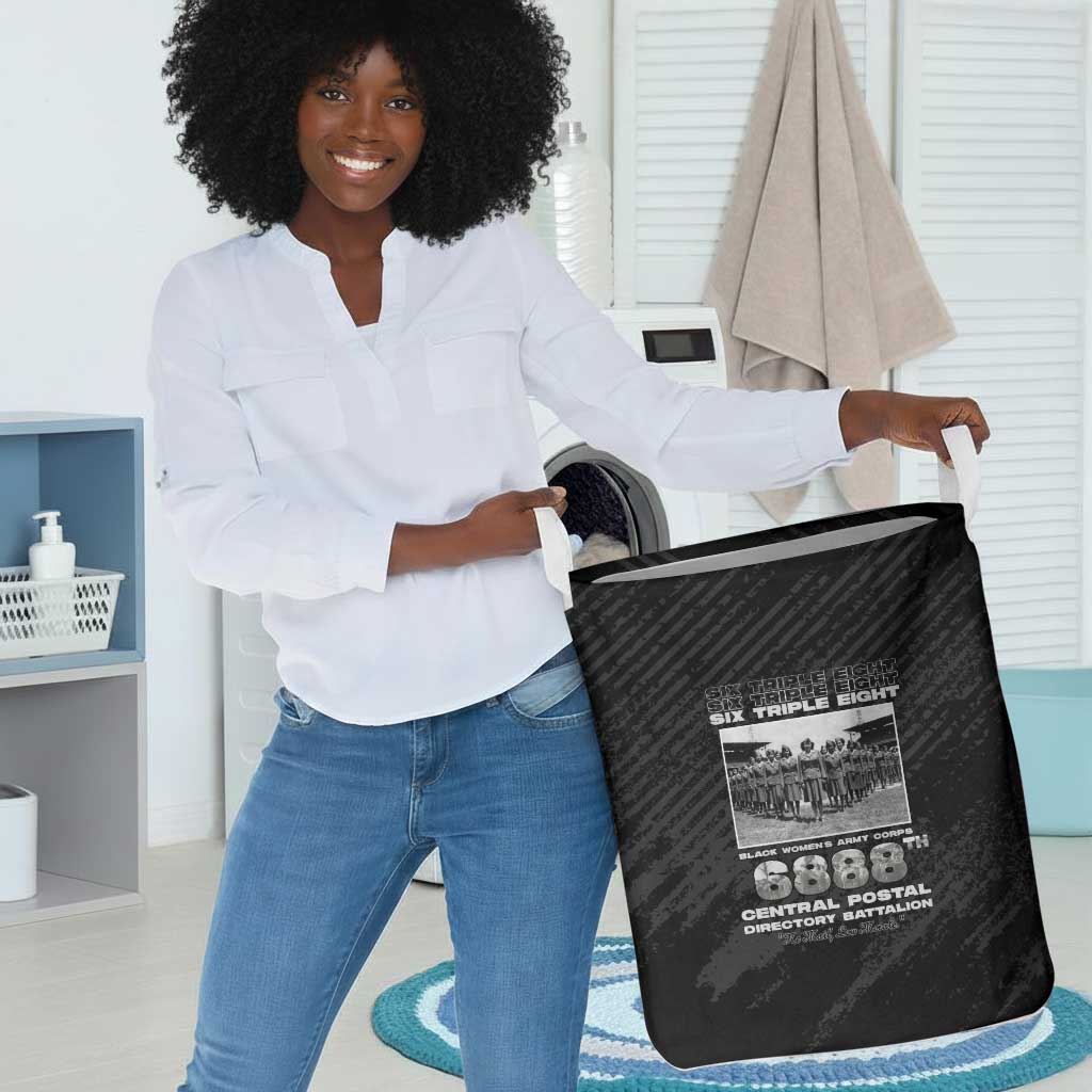 6888th Central Postal Directory Battalion Laundry Basket Six Triple Eight