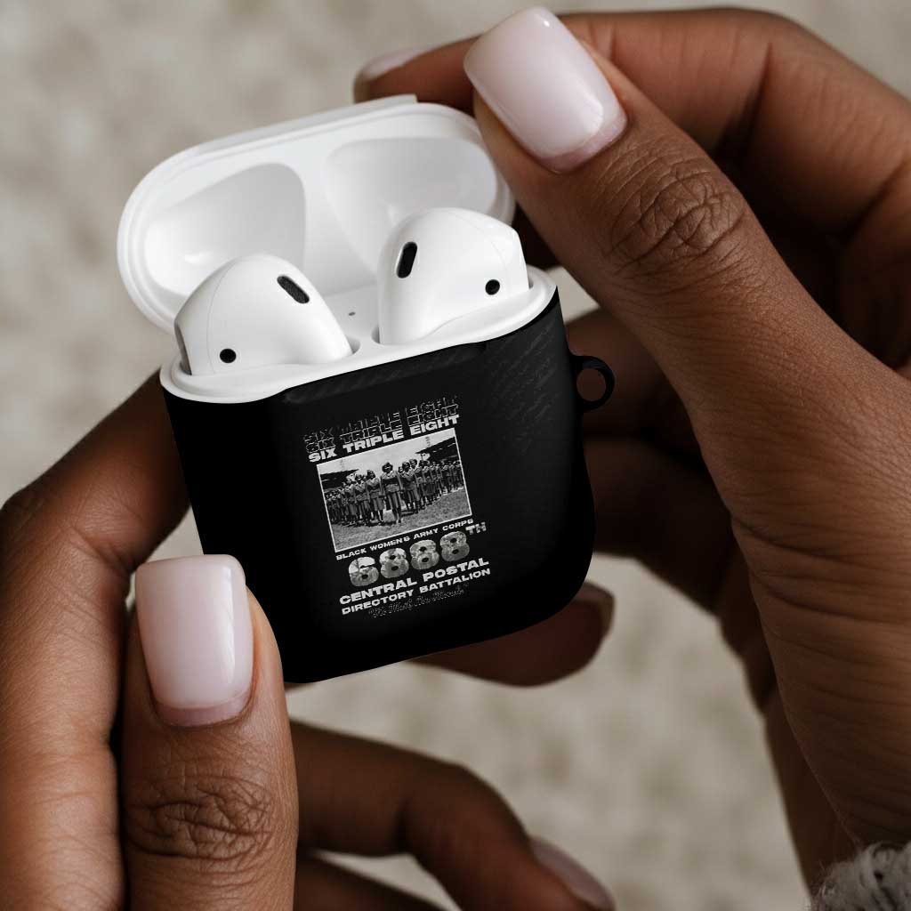 6888th Central Postal Directory Battalion AirPods Case Six Triple Eight