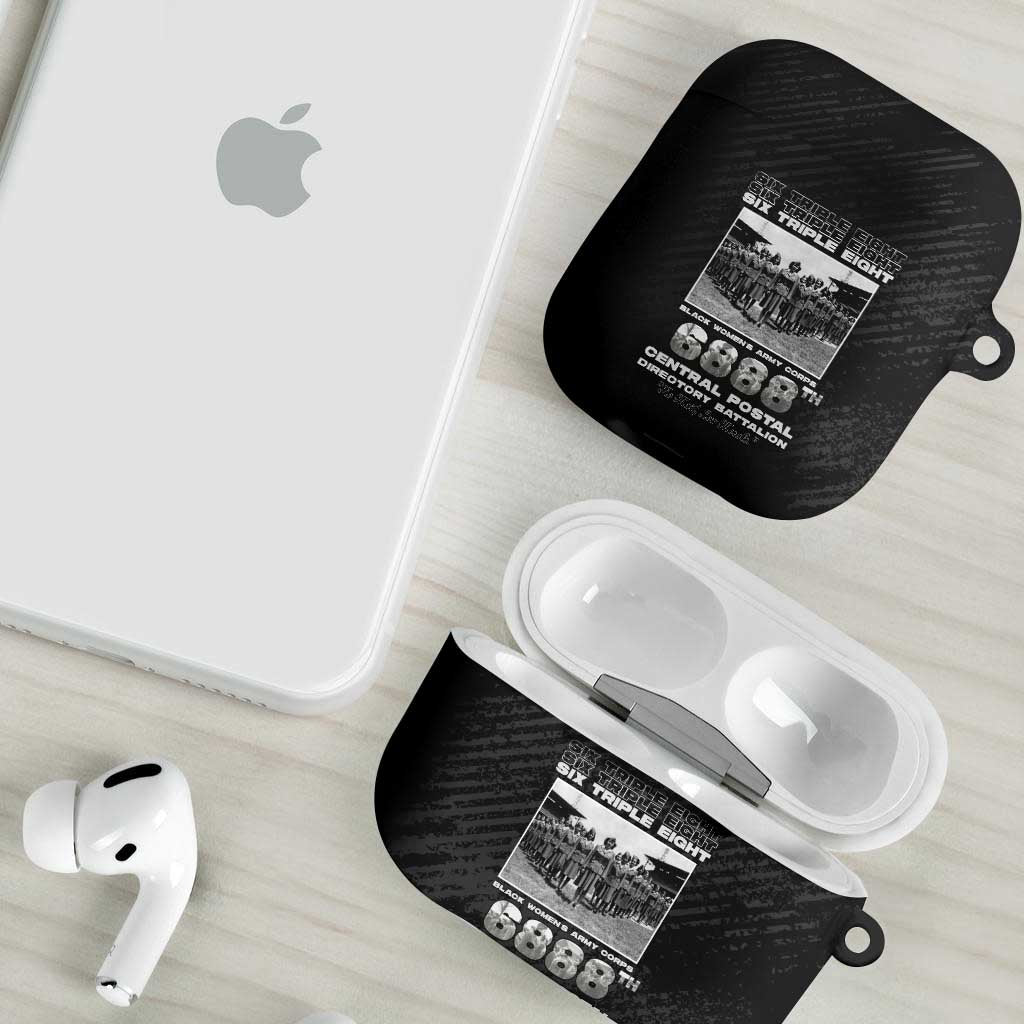 6888th Central Postal Directory Battalion AirPods Case Six Triple Eight