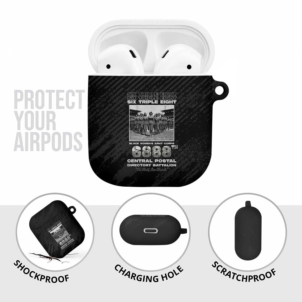6888th Central Postal Directory Battalion AirPods Case Six Triple Eight