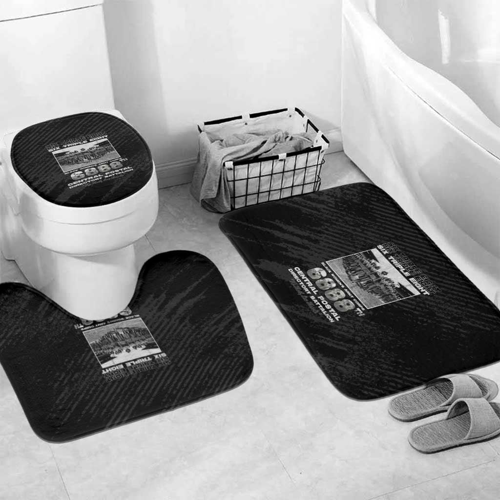 6888th Central Postal Directory Battalion Bathroom Set Six Triple Eight