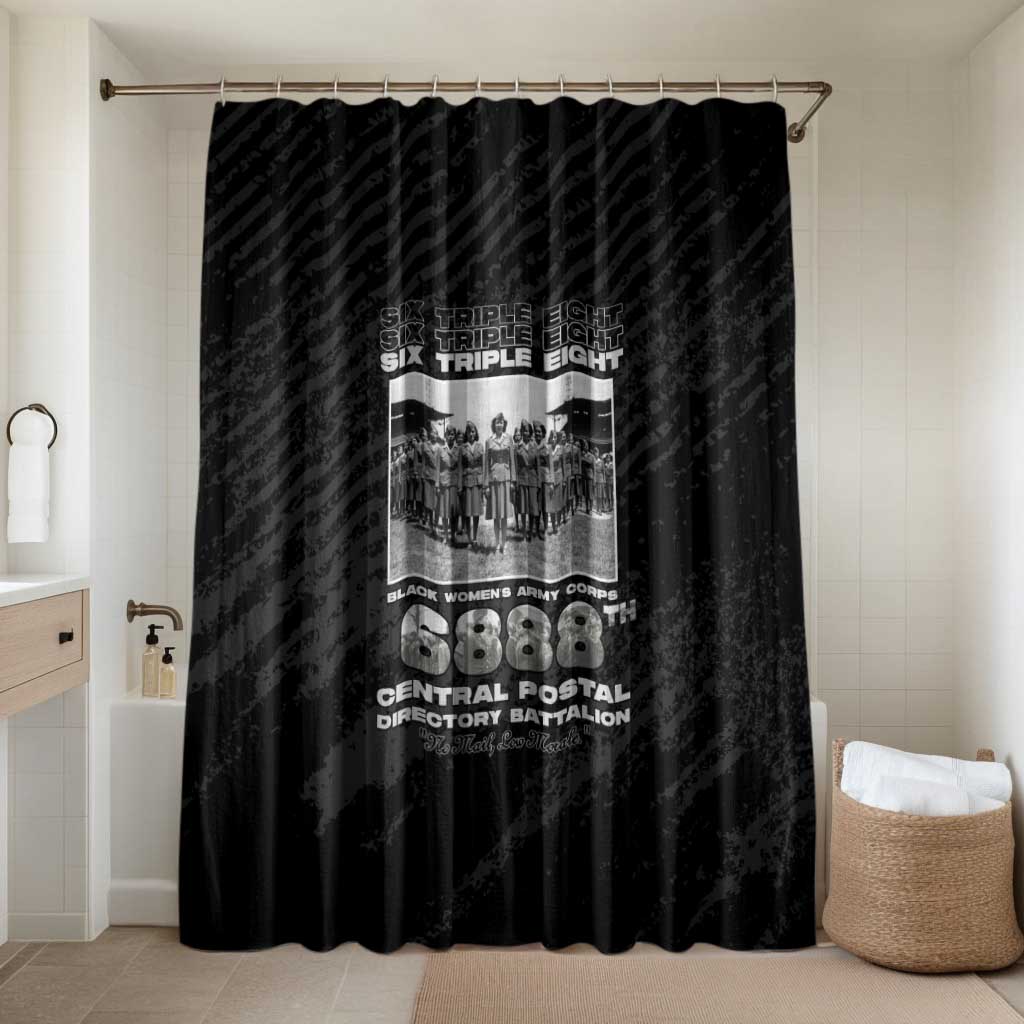 6888th Central Postal Directory Battalion Bathroom Set Six Triple Eight