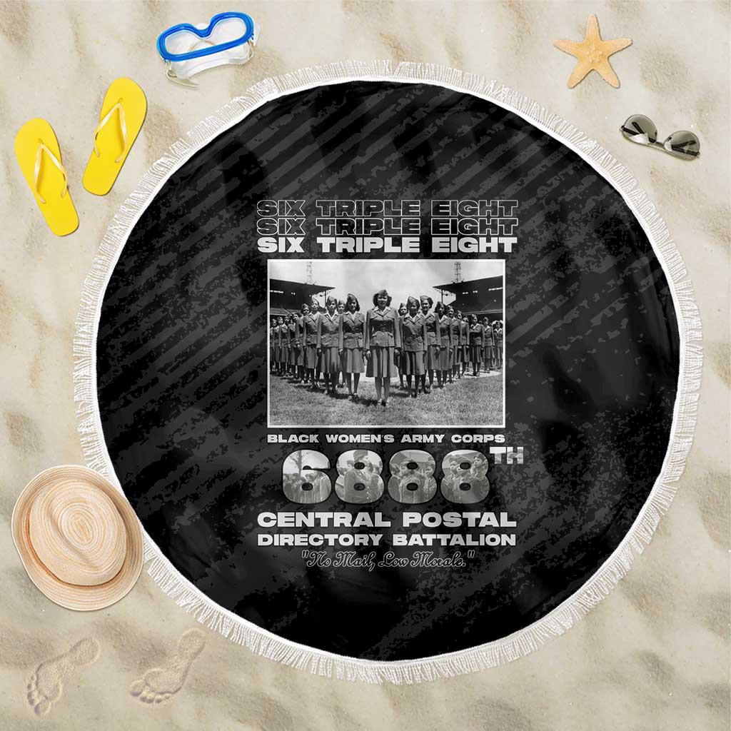 6888th Central Postal Directory Battalion Beach Blanket Six Triple Eight