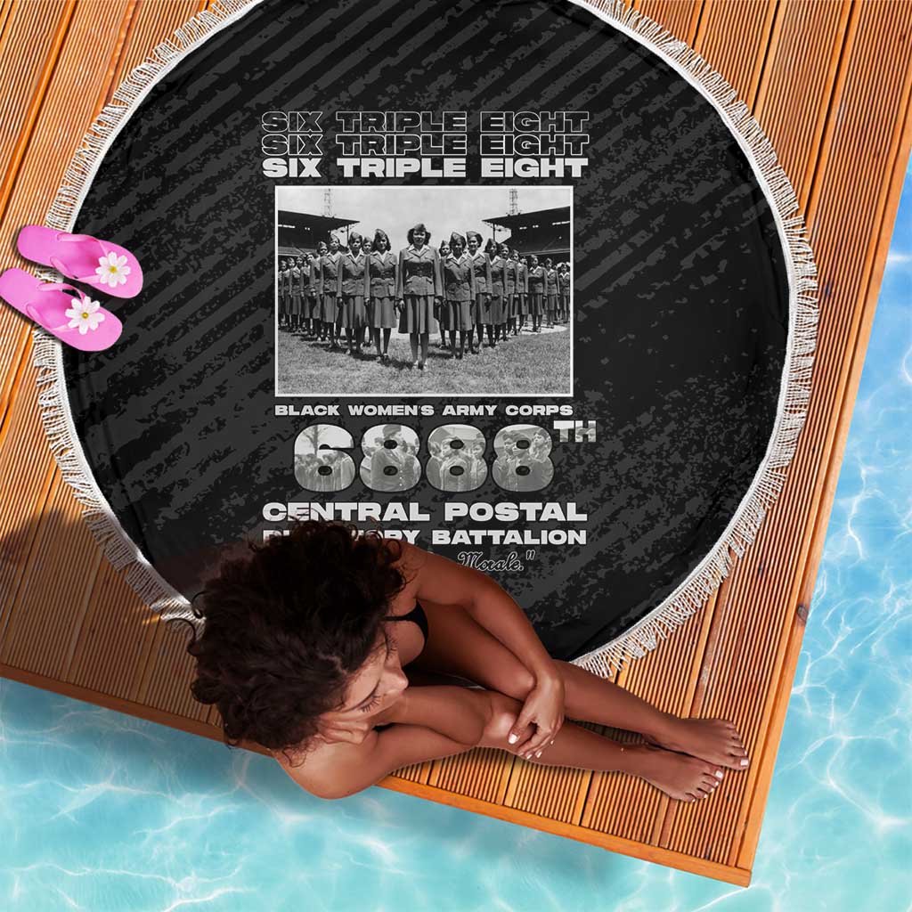 6888th Central Postal Directory Battalion Beach Blanket Six Triple Eight
