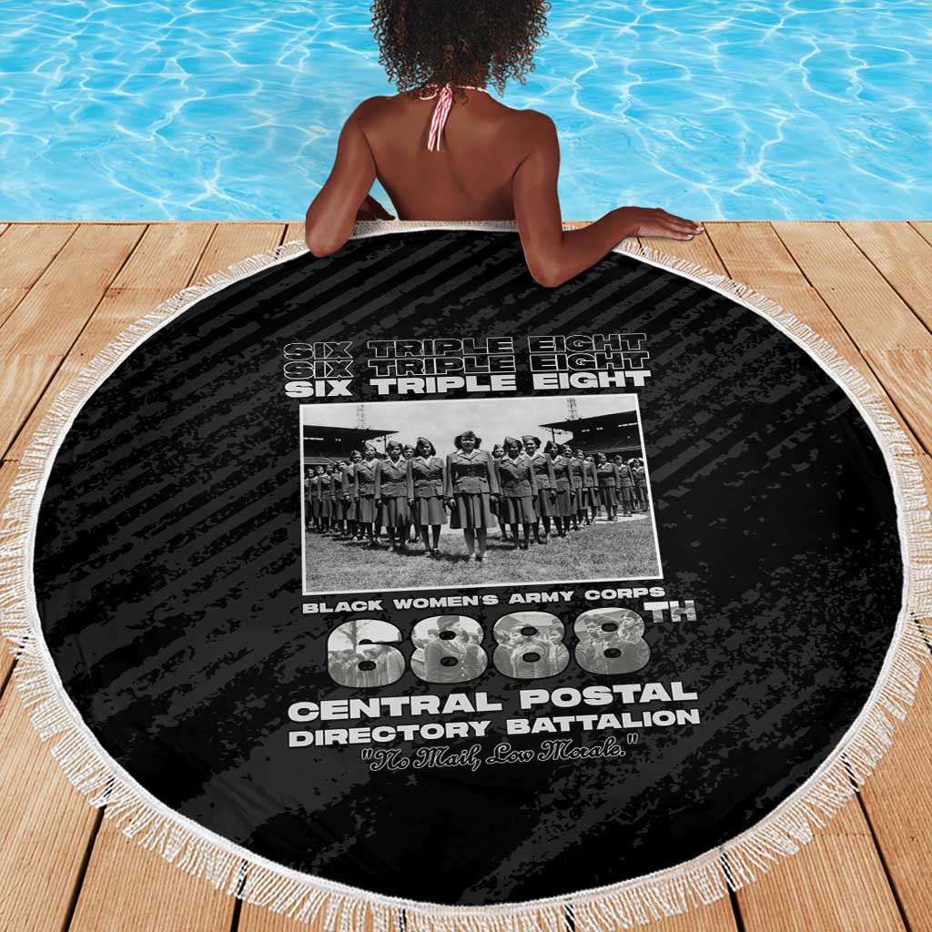 6888th Central Postal Directory Battalion Beach Blanket Six Triple Eight