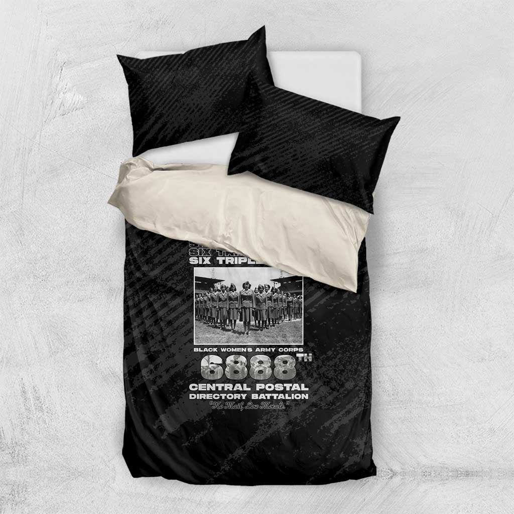 6888th Central Postal Directory Battalion Bedding Set Six Triple Eight