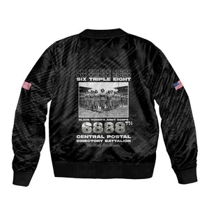6888th Central Postal Directory Battalion Bomber Jacket Six Triple Eight