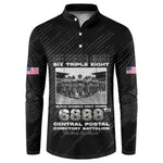6888th Central Postal Directory Battalion Button Sweatshirt Six Triple Eight