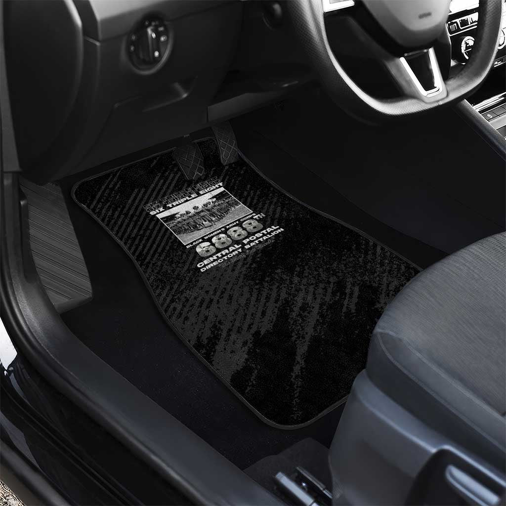 6888th Central Postal Directory Battalion Car Mats Six Triple Eight