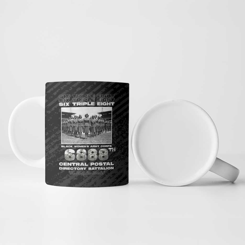 6888th Central Postal Directory Battalion Ceramic Mug Six Triple Eight