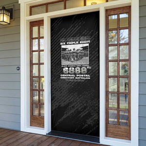 6888th Central Postal Directory Battalion Door Cover Six Triple Eight