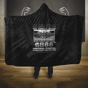 6888th Central Postal Directory Battalion Hooded Blanket Six Triple Eight