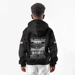 6888th Central Postal Directory Battalion Kid Hoodie Six Triple Eight